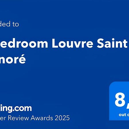 1 Bedroom Louvre Saint Honore Free Netflix Paris Exterior photo